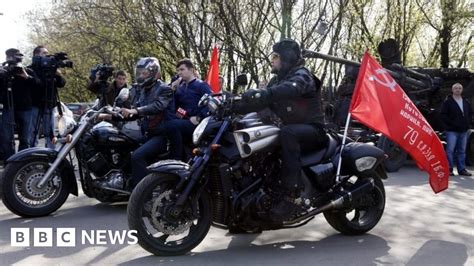 Russia Lambasts Poland Over Bikers Ban Bbc News