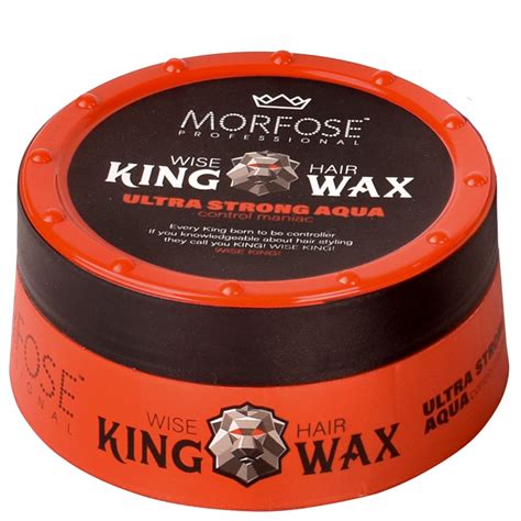 Morfose King Wax Wise Hair Ultra Strong Aqua • Dis Prom