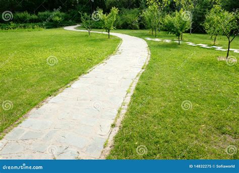 Path Through The Meadow Stock Image Image Of Travel 14832275