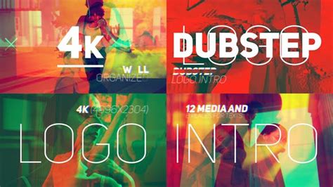 Free Videohive Dubstep Logo Intro Free After Effects Templates