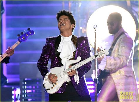 Photo Bruno Mars Prince Tribute Grammys 2017 16 Photo 3858663 Just Jared Entertainment News