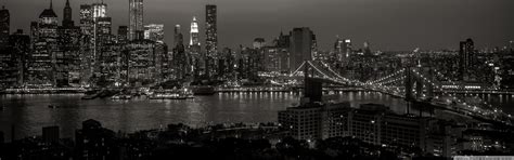 New York City Black And White Ultra Hd Desktop Background