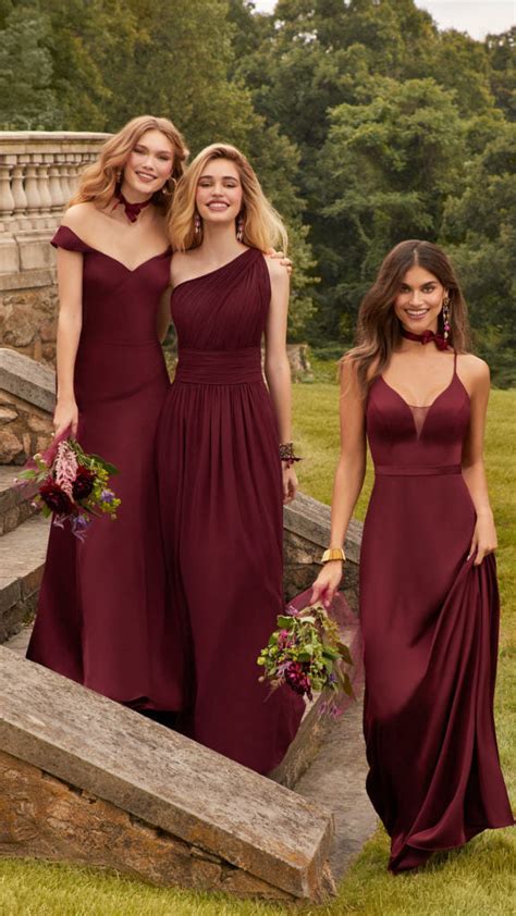 The Best Bridesmaid Dress Colors For Fall Camille La Vie Dress Shop Blog
