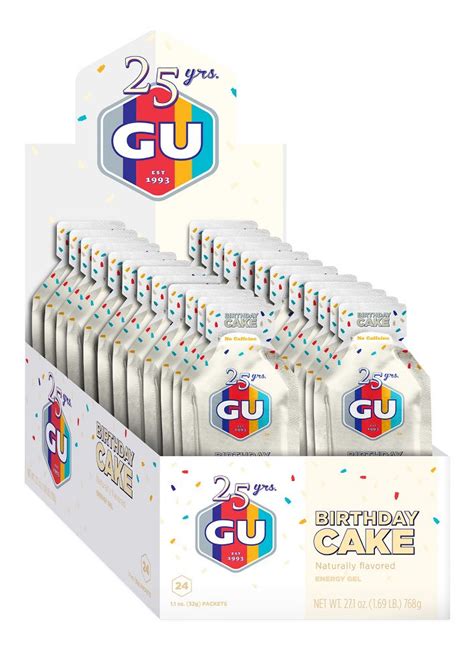 Gu Energy Gel 24 Pack Gels At Road Runner Sports