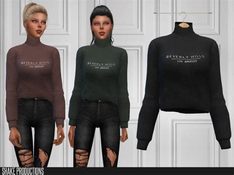 394 Sweater By Shakeproductions At Tsr Sims 4 Updates