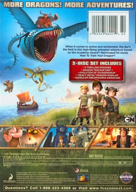 Dvd Review Dreamworks Dragons Riders Of Berk Part 1 No R