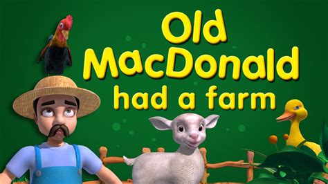 Old Macdonald Had A Farm Nursery Rhyme Youtube