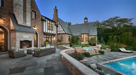 Tudor Manor Swimming Pool And Hot Tub Chicago By Charles Vincent