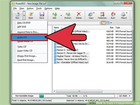 The steps on this page will show you how to copy music from your audio cd to your computer's hard drive in mp3, wma, wav, or flac audio format. How to Copy a Copyprotected CD: 8 Steps (with Pictures ...