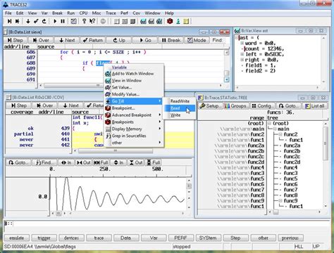Basically how does trace32 extract/modifies live register values? Embedded Systems Solutions