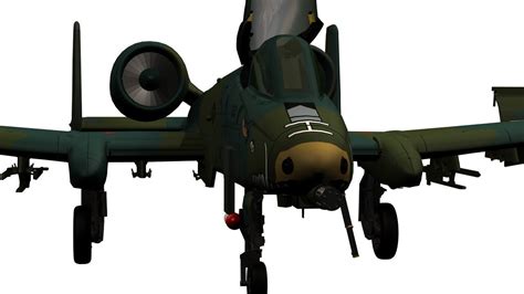 A10 Thunderbolt Airplane 3d Model Cgtrader