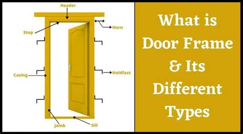 Parts Of A Door Frame Types And Size Civiconcepts