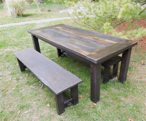 Barnwood kitchen tables for sale. Ohio barnwood dining table Jph | Dining table, Table ...