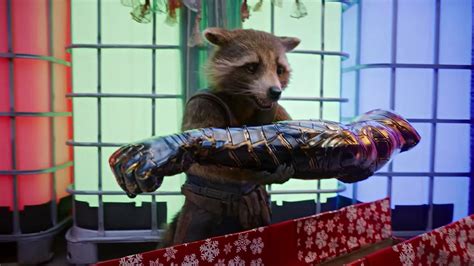 Guardians Of The Galaxy Holiday Special Buckys Arm Scene Is Breaking The Internet