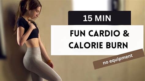 Min Fun Cardio Workout Burn Lots Of Calories At Home And Be Happy No Equipment Youtube