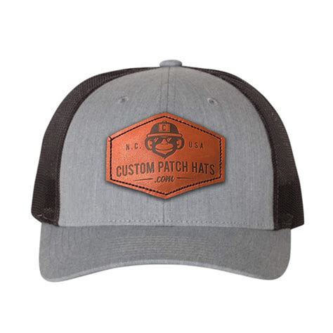 Custom Patch Hats Order Custom Leather Patch Hats