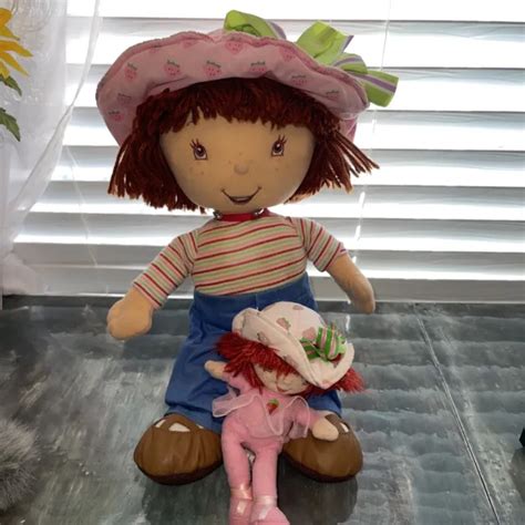 Vintage Strawberry Shortcake Plush Talkingsinging Doll 2003 Tested