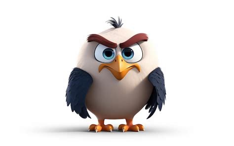 El Cartel De La Película Angry Birds Foto Premium