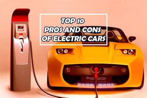 Top 10 Pros And Cons Of Electric Cars Cars Techie