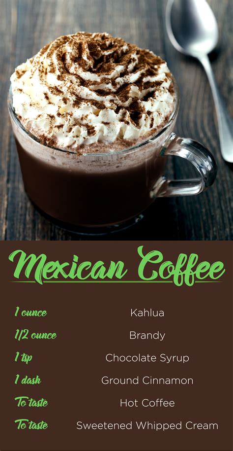 Mexican Coffee Café Mexicano Recipe Recipe Coffee