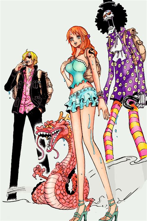Color That One Piece Manga One Piece Nami One Piece Comic