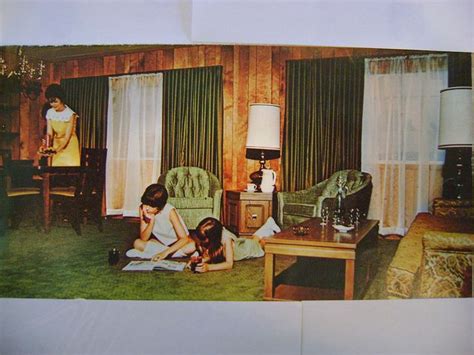 Mobile Home Interior 1968 Via Flickr The Chairs In The Photo Look