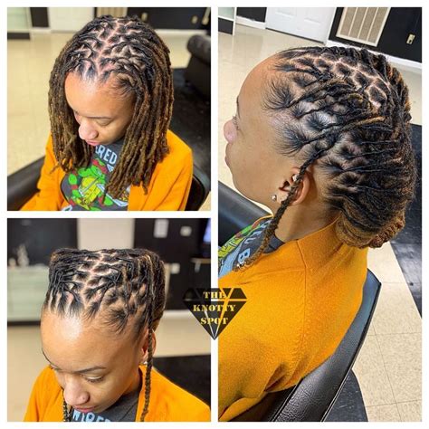 12 short dreadlocks styles for las undercut. Untitled in 2020 | Short locs hairstyles, Locs hairstyles ...