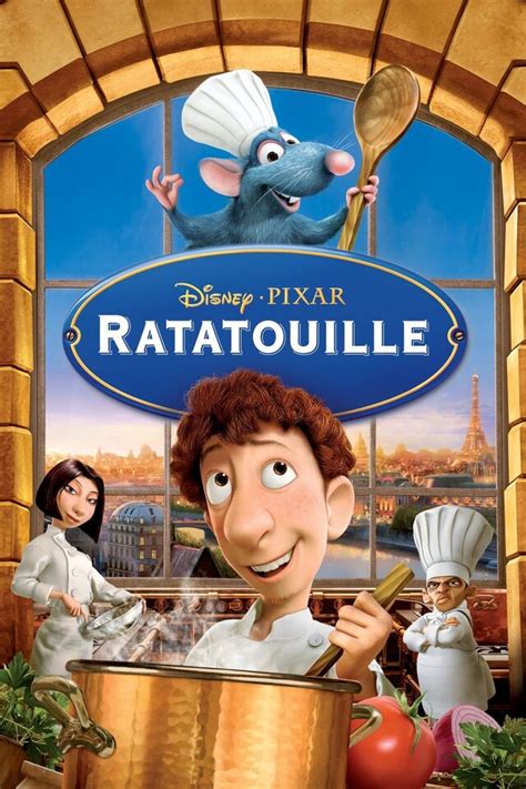 2007 Ratatouille Movie Poster 11x17 Remy Skinner Linguini Django 👨🏻‍🍳🐀🍿