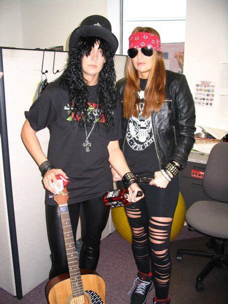 Usually ships within 6 to 10 days. Axl & Slash - Guns n' Roses - DIY Halloween costumes 2009 ...