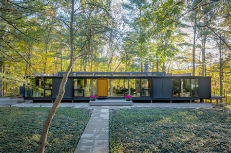 Photo 11 Of 50 In 50 Best Midcentury Home Renovations That Honor Glass House Container House