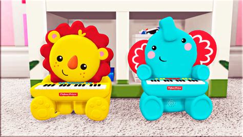 Fisherprice Piano Sound Pose Sims 4 Toddler Sims 4 Sims Baby