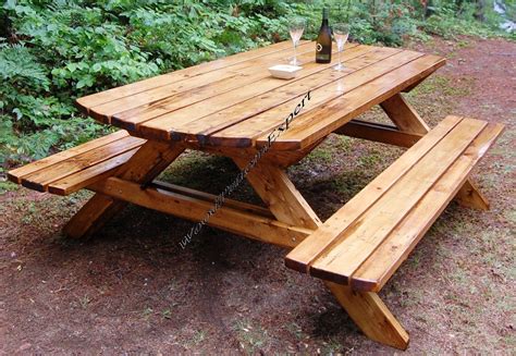 Picnic Table Wbenches Paper Plans So Easy Beginners Look Like Experts