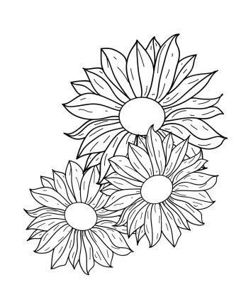 Flower lineart free brushes licensed under creative commons, open source, and more! flowers drawing - Google zoeken | Flower line drawings ...