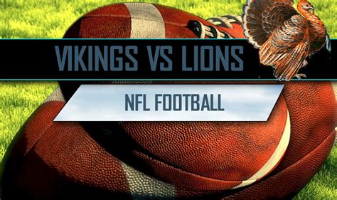 1:0 хорошо, а 1:1 будет лучше (с) mb media. Vikings vs Lions Score: Thanksgiving Football Schedule
