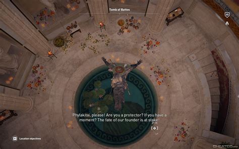 Assassin S Creed Origins Guide Walkthrough Tomb Of Battos Location