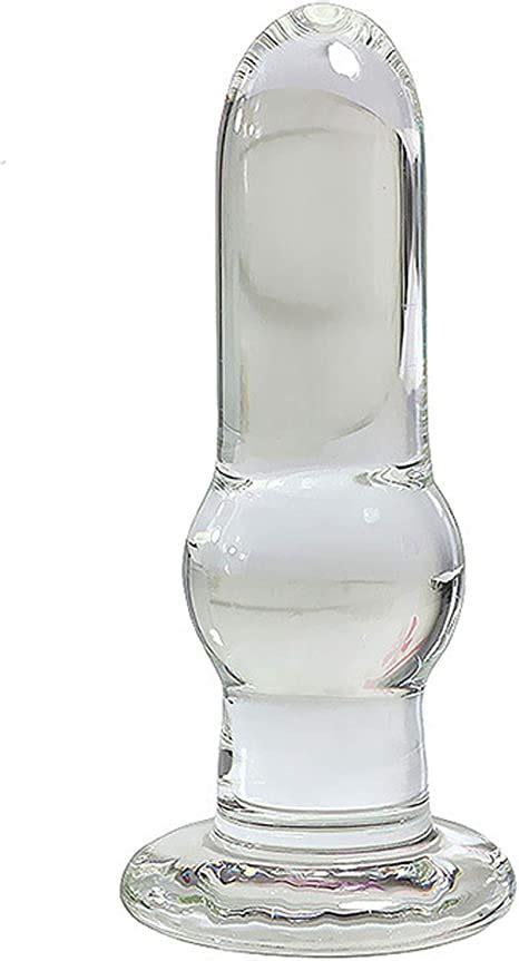 amazon xinggy シリコン ジュエル プラグ バット 透明ガラス アナル プラグ 13 4cm アナル g スポット スティミュレーター バットプラグ ガラス s 女性用