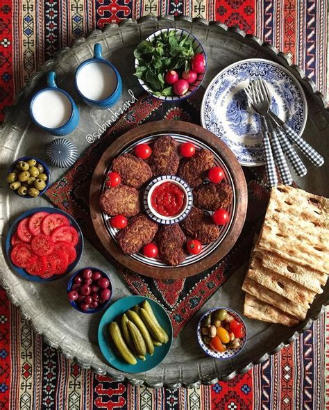 The frequent use of fresh green herbs and vegetables in iranian foods made them a healthy choice for most households around the world. "Cutlet", tasty Persian ground meat and potato patties | Persian food, Persian cuisine, Iran food