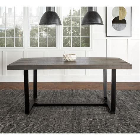 Walker Edison Furniture Company Durango 72 In Grey Rustic Urban