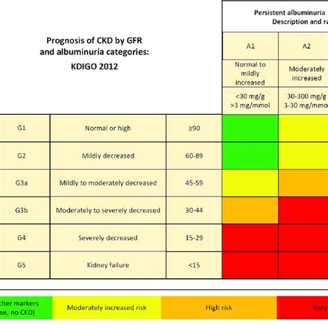 Explore tweets of kdigo @gokdigo on twitter. Stages of CKD. Reprinted with permission from KDIGO 2012 ...