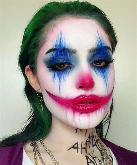 Joker Makeup Girl Halloween Makeup Joker Halloween Makeup Amazing Halloween Makeup