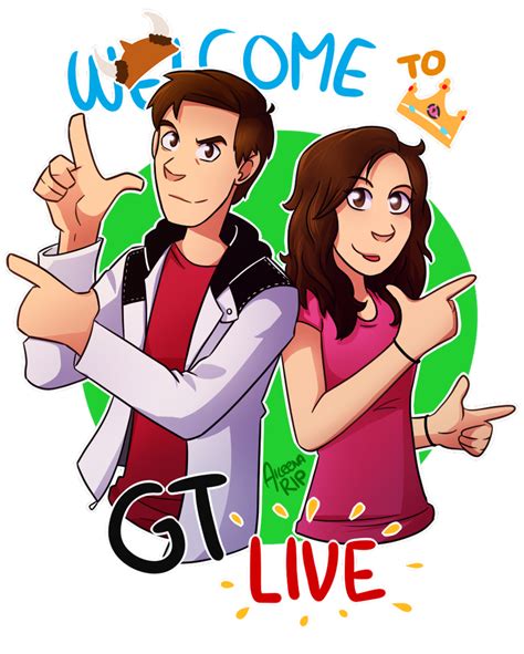 It's GTLive by aileenarip on DeviantArt | Game theory, Film theory, Youtube art