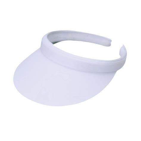 Tropical Trends Cotton Clip On Sun Visor 4 Peak Visor Tropical