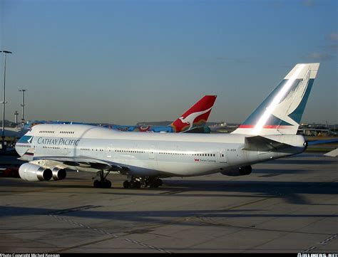 Boeing 747 467 Cathay Pacific Airways Aviation Photo 0250350