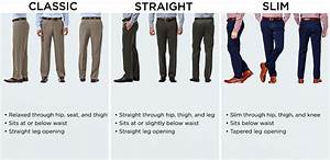 Size Chart Men 39 S Clothing Size Chart Haggar