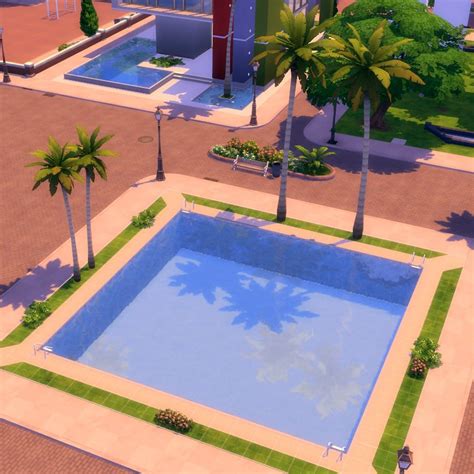 The Sims 4 Cool Pools Part 1 The Pond Pool Sims Community