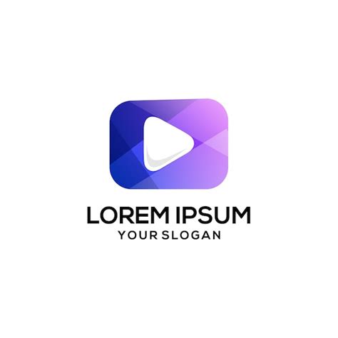 Premium Vector Play Media Logo Template