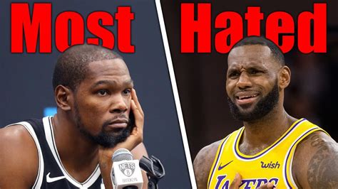 Top 3 Most Hated Nba Players Right Now Youtube