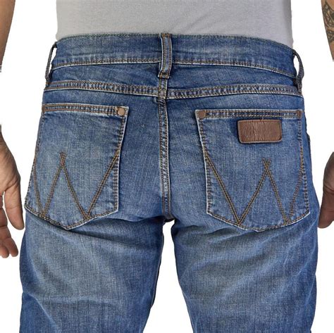 Jeans Vaquero Wrangler Hombre Retro Slimstraight 8cw Wrangler Mexico