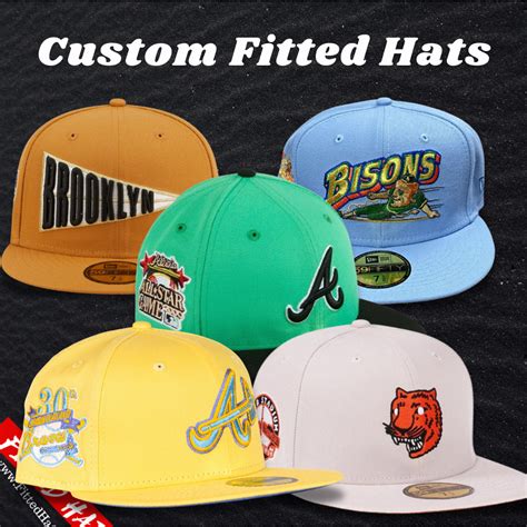 Custom Fitted Hats Exclusive Fitteds Limited Edition Fitted Hats