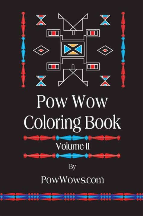 Pow Wow Coloring Book Volume Ii Native American Pow Wows
